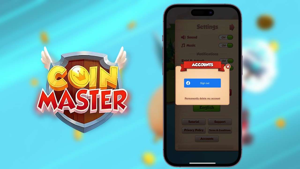 Cách dễ dàng để lấy lại tài khoản Coin Master bị khóa