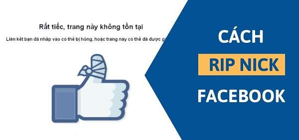 Cách Dame Acc Facebook người khác vĩnh viễn, RIP nick Facebook 1