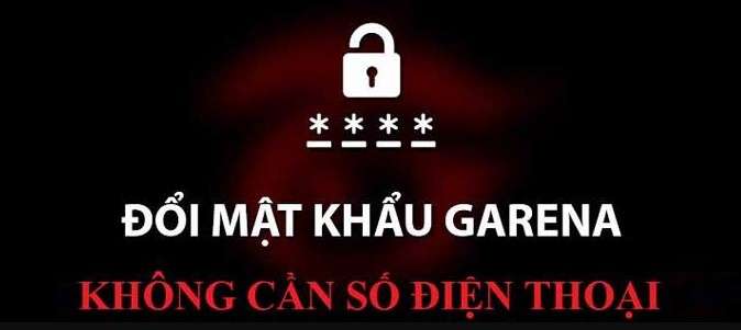 cách đổi mật khẩu garena 1