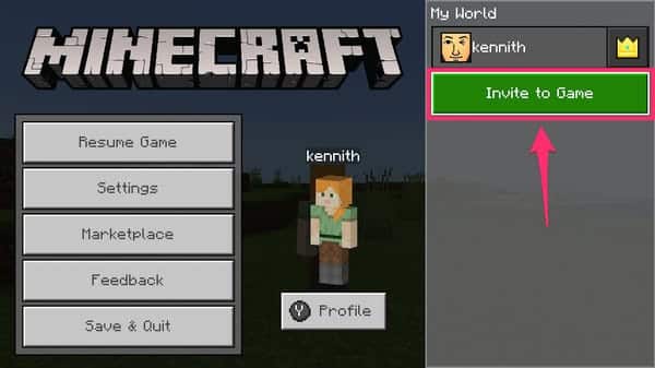 Cách kết bạn trong Minecraft 1