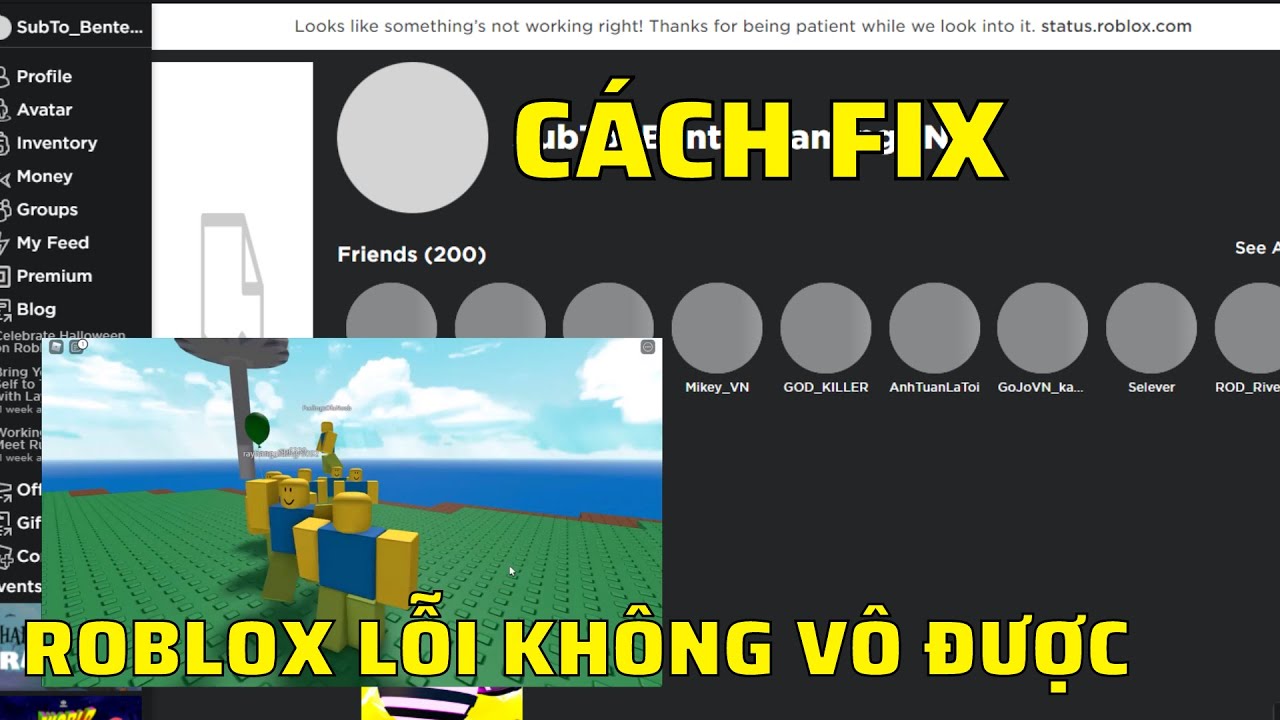 roblox bị lỗi không vào được 1