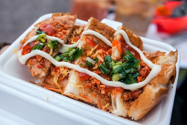 cách làm bánh mì nướng muối ớt 1