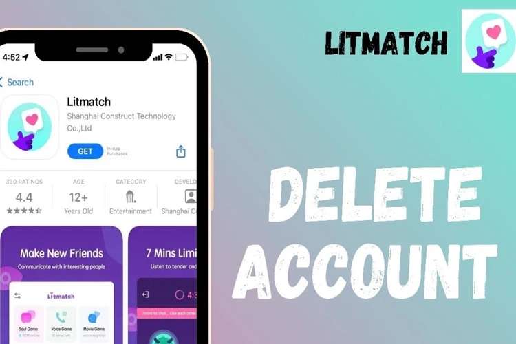 Cách xóa tài khoản Litmatch