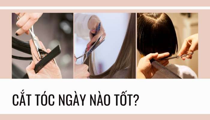 Cắt tóc ngày nào tốt?