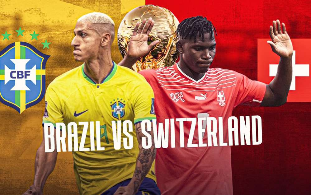 Cập nhật 17h00 ngày 28/11/2022 Link xem trực tiếp Brazil vs Thụy Sĩ tại bảng G World Cup 2022 Dự đoán tỷ số Brazil vs Thụy Sĩ;