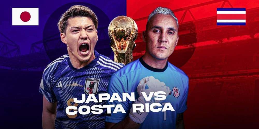 Link xem trực tiếp Nhật Bản vs Costa Rica