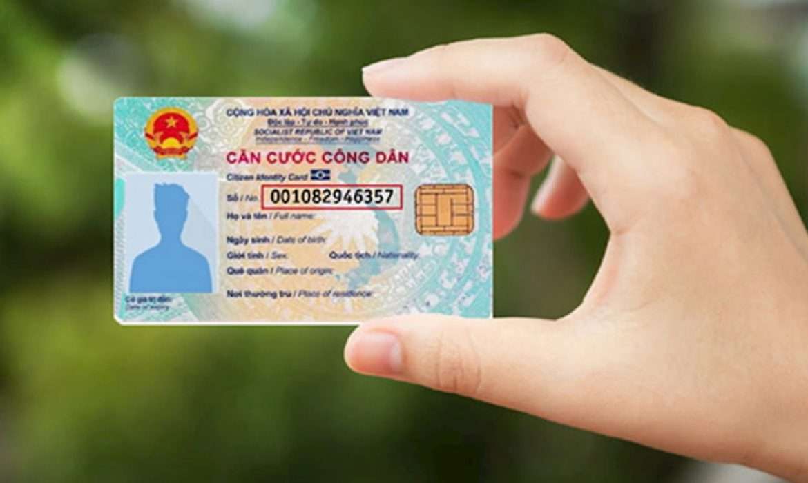 Chứng minh nhân dân (CCCD) 2 mặt màu trắng psd