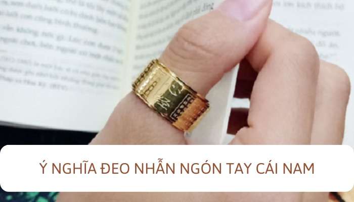 Ý nghĩa ngón đeo nhẫn của nam giới